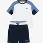 BOSS BOYS NAVY BERMUDA SHORT SET J53006