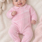 BOSS PINK NB GIRL BABY GROW J53321