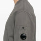 C.P. COMPANY BOYS DARK GREY  SWEATSHIRT CUF01I.