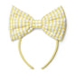 A DEE DAISY DREAMER DUCLIE CHECK HEADBAND 2913 - SWEET LEMON