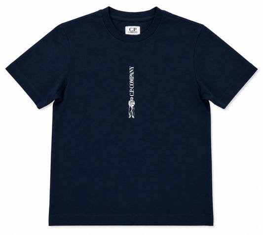 C.P Company T-Shirt in Blue Navy CUM018