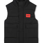 HUGO BOYS BLACK GILET G00482