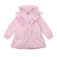 A DEE HEAVENLY HYDRANGEA CELINE FRILL JACKET WITH LOGO 1202 - PINK BLOSSOM