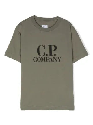 C.P. COMPANY BOYS GREY T SHIRT COM006