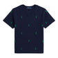 RALPH LAUREN BOY/TEEN REPEAT PONY NAVY T SHIRT