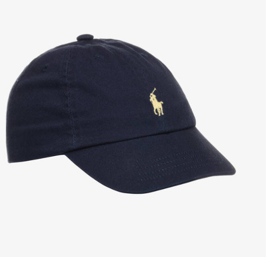 RALPH LAUREN NAVY CAP.