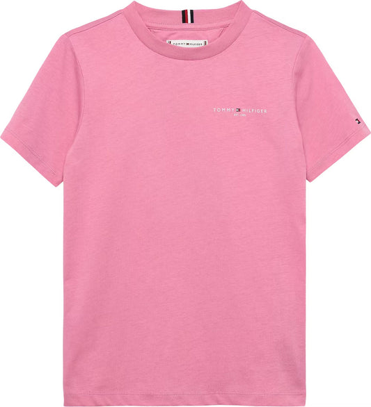 TOMMY HILFIGER GIRLS PINK T SHIRT KS00661