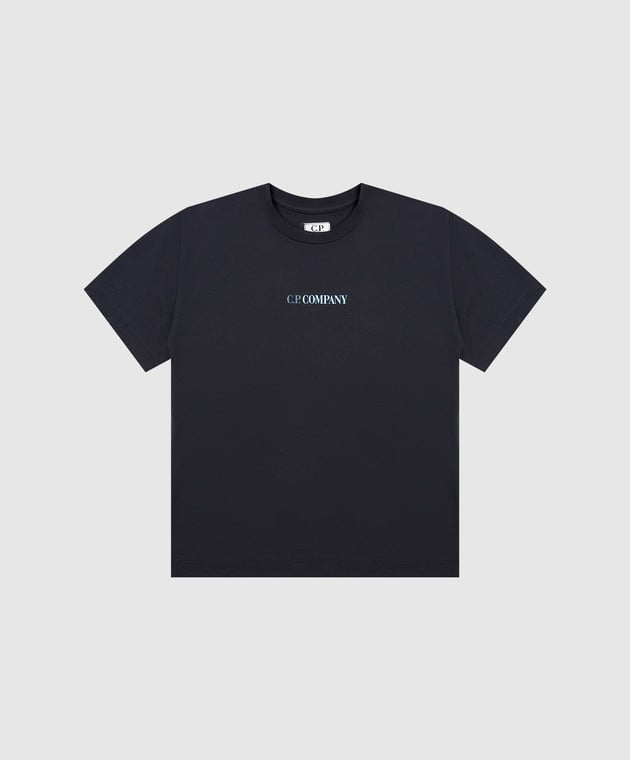 C.P.COMPANY BOYS MAXI NAVY T SHIRT CSM002
