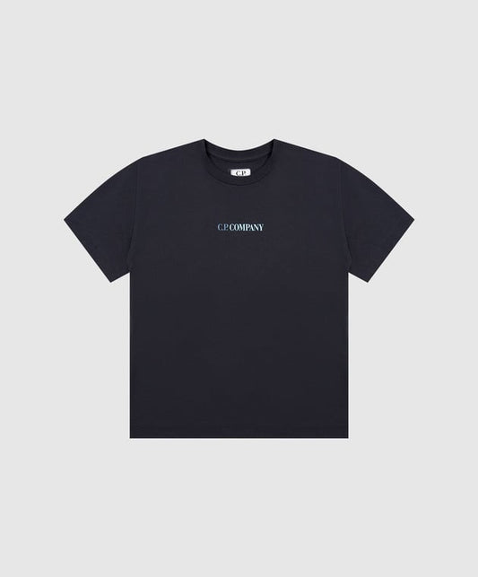 C.P.COMPANY BOYS MAXI NAVY T SHIRT CSM002