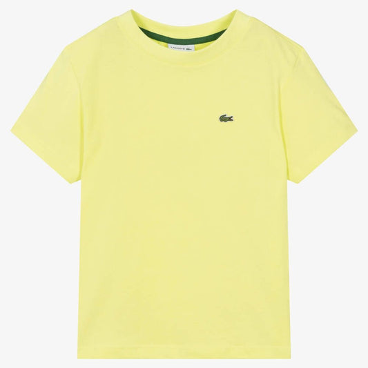 Lacoste Pastel Yellow T shirt
