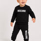 MOSCHINO TODDLER BLACK TRACKSUIT MUF06N MUP064