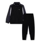LACOSTE OFF COURT WOVEN TRACKSUIT IN BLACK 847667