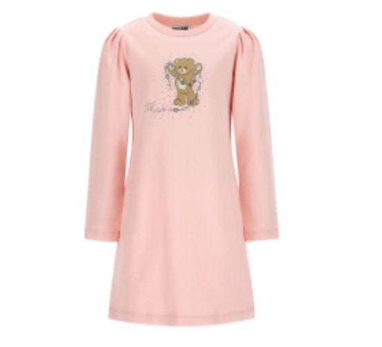 MOSCHINO GIRLS SUGAR ROSE DRESS HCV0FC