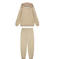 LACOSTE BOYS BEIGE HOODY TRACKSUIT 847028/847032