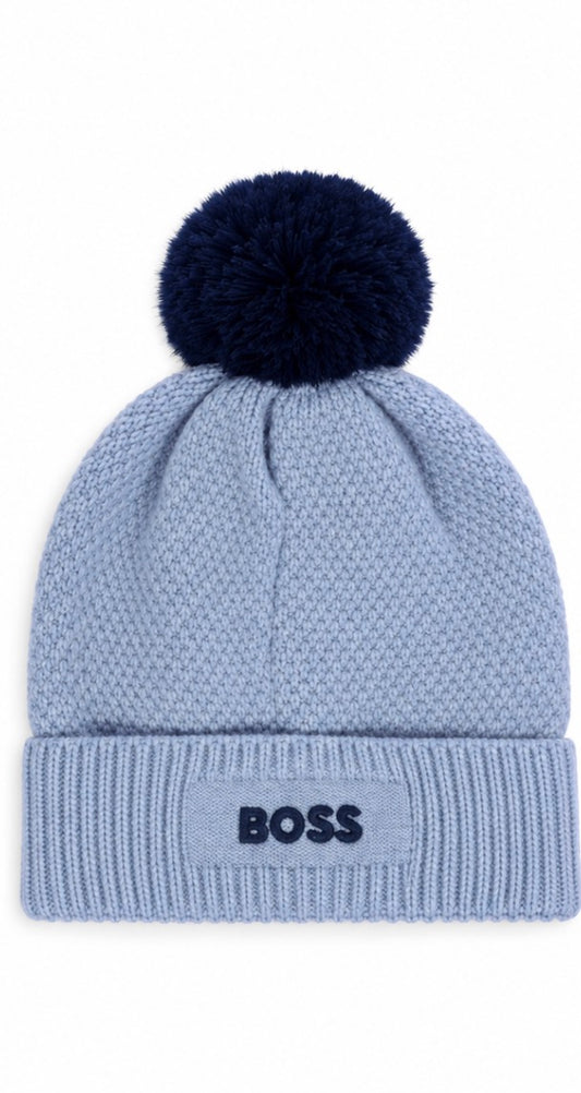 BOSS BABY BOY LAVENDER BLUE HAT J53576
