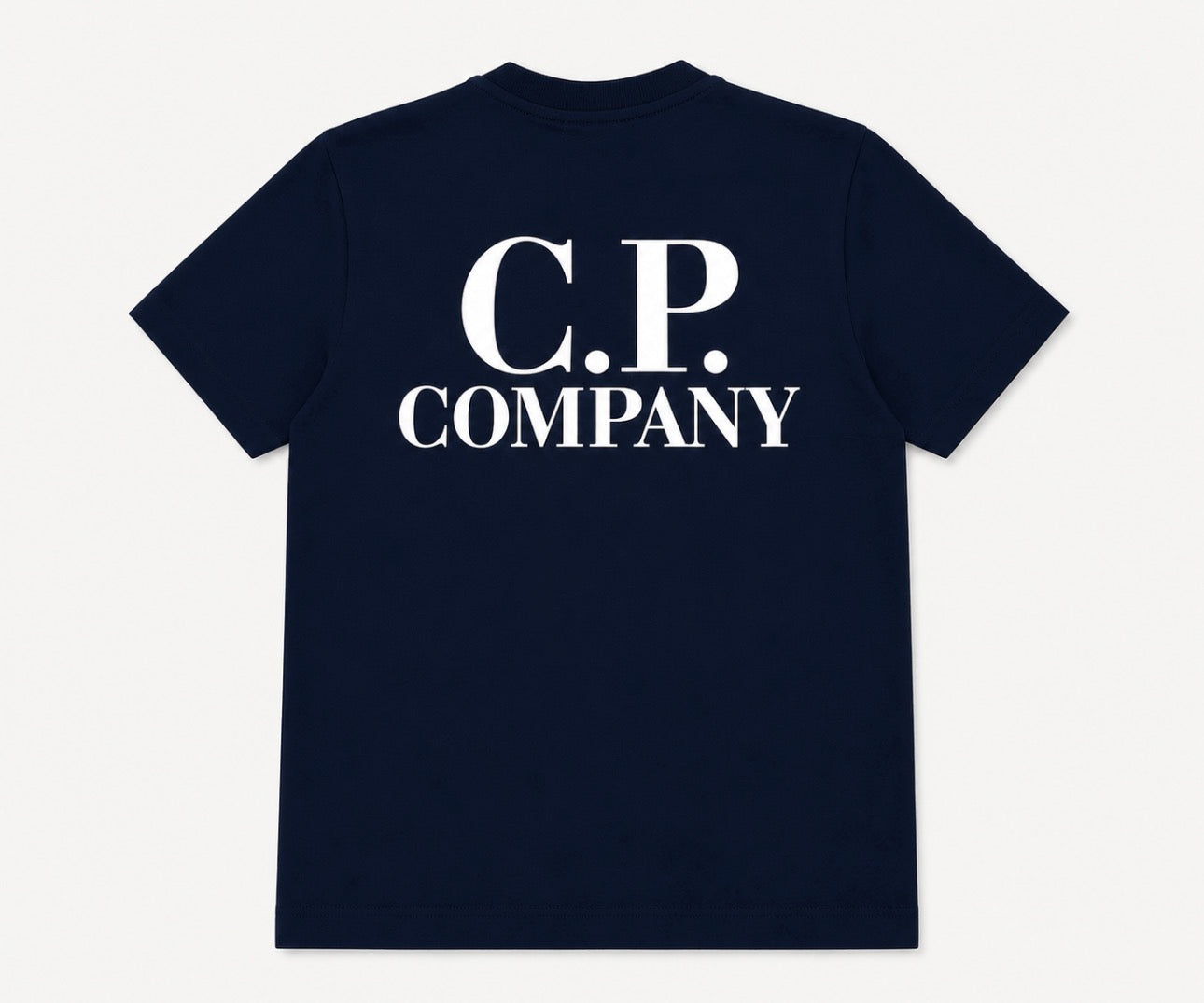 C.P. COMPANY BOYS NAVY T SHIRT C8M00L