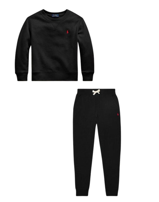 RALPH LAUREN BOY/TEENS BLACK TRACKSUIT