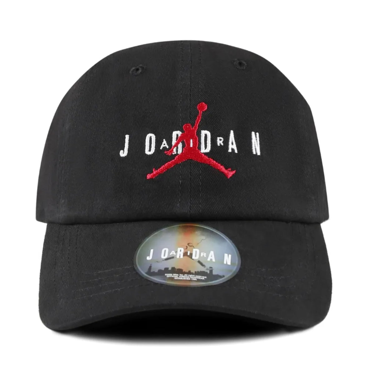 JORDAN BLACK BASEBALL CAP 9A0569