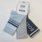 BOSS GREY BABY/TODDLER SOCKS J52654