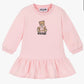 MOSCHINO BABY/ TODDLER GIRL SUGER ROSE DRESS MBV0BK