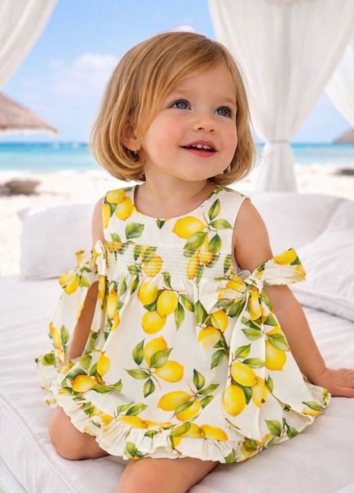 DEOLINDA BABY/TODDLER DRESS & BLOOMERS DBV26323