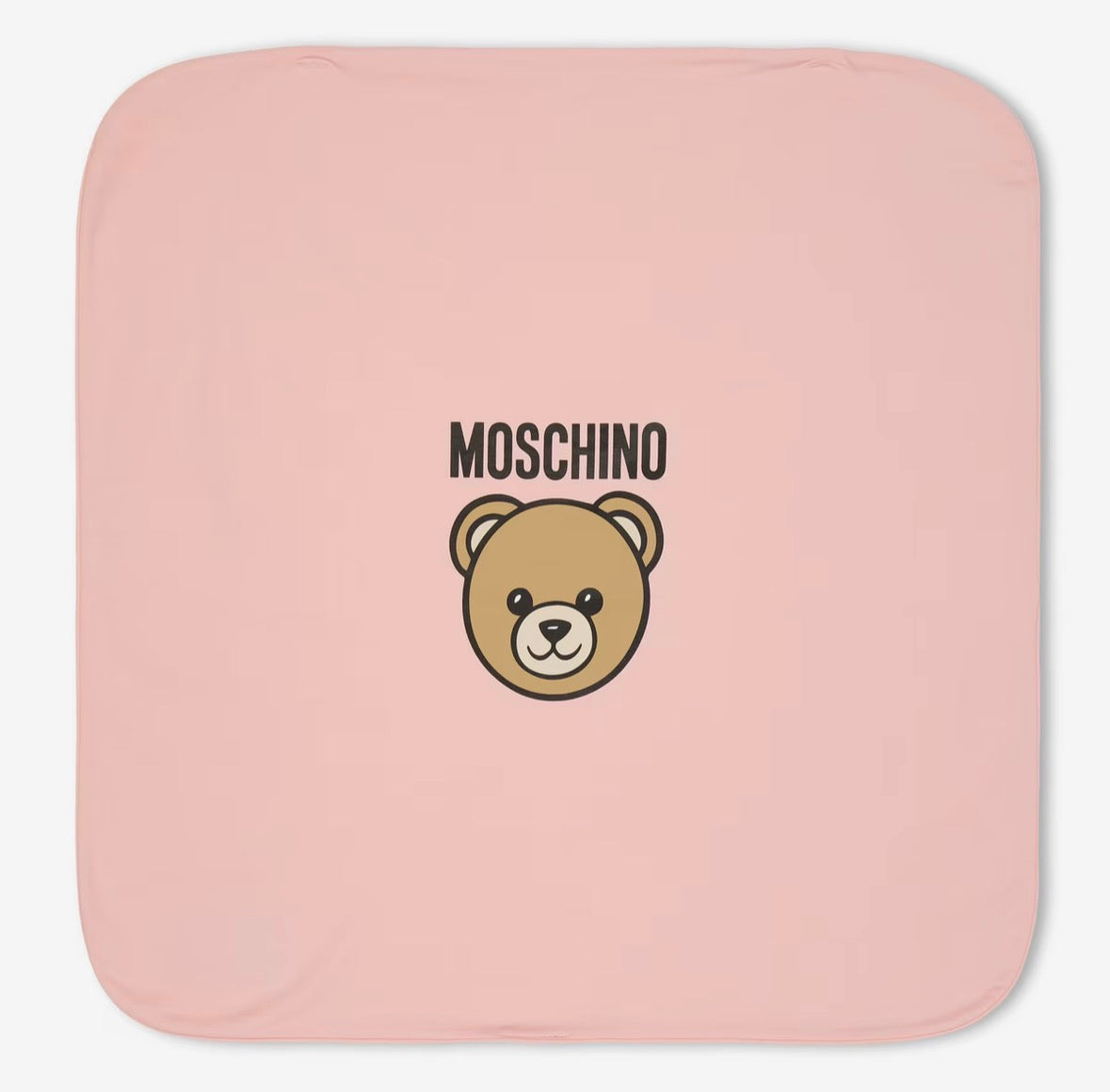 MOSCHINO BABY PINK BLANKET MUB00O