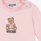 MOSCHINO BABY/ TODDLER GIRL SUGER ROSE DRESS MBV0BK