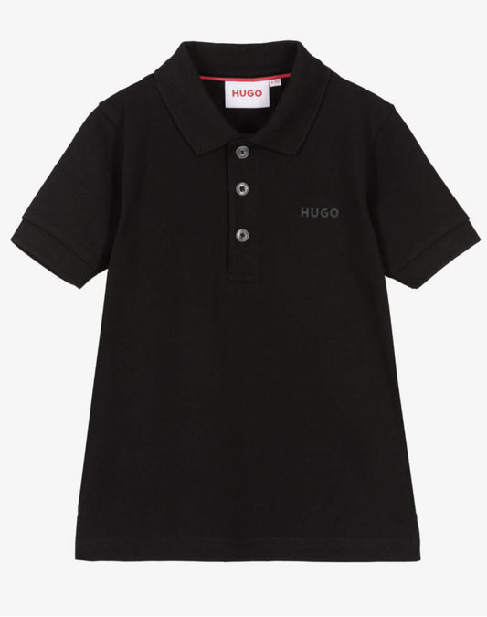 HUGO BLACK POLO SHIRT G00344
