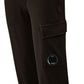 C.P. COMPANY BOYS BLACK HOODED TRACKSUIT CUF01A/COP002