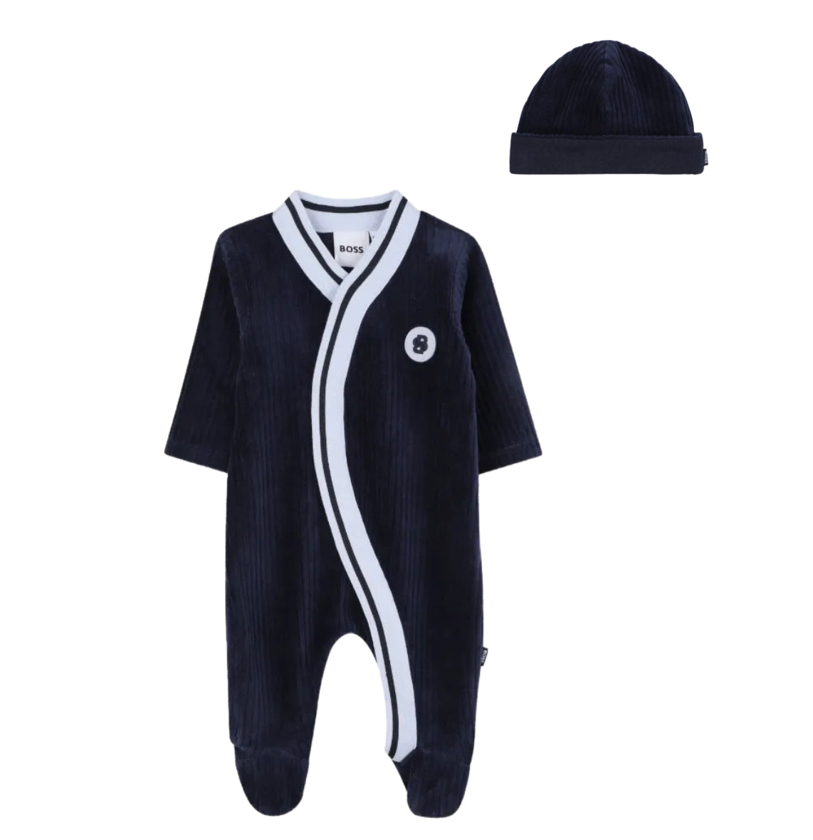 BOSS NAVY BABYGROW J52531