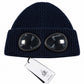 CP COMPANY GOGGLE HAT IN NAVY CQX007
