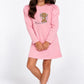 MOSCHINO GIRLS SUGAR ROSE DRESS HCV0FC