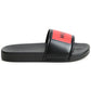 HUGO BLACK SLIDERS