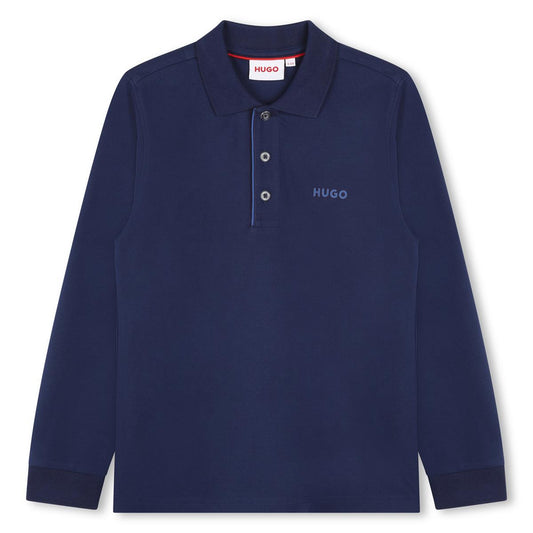 HUGO BLUE POLO SHIRT GOO156