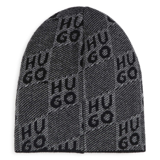 HUGO BLACK REPEAT LOGO HAT G00261