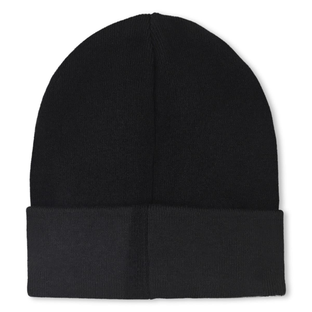HUGO BLACK PULL ON HAT/BEANIE G00547