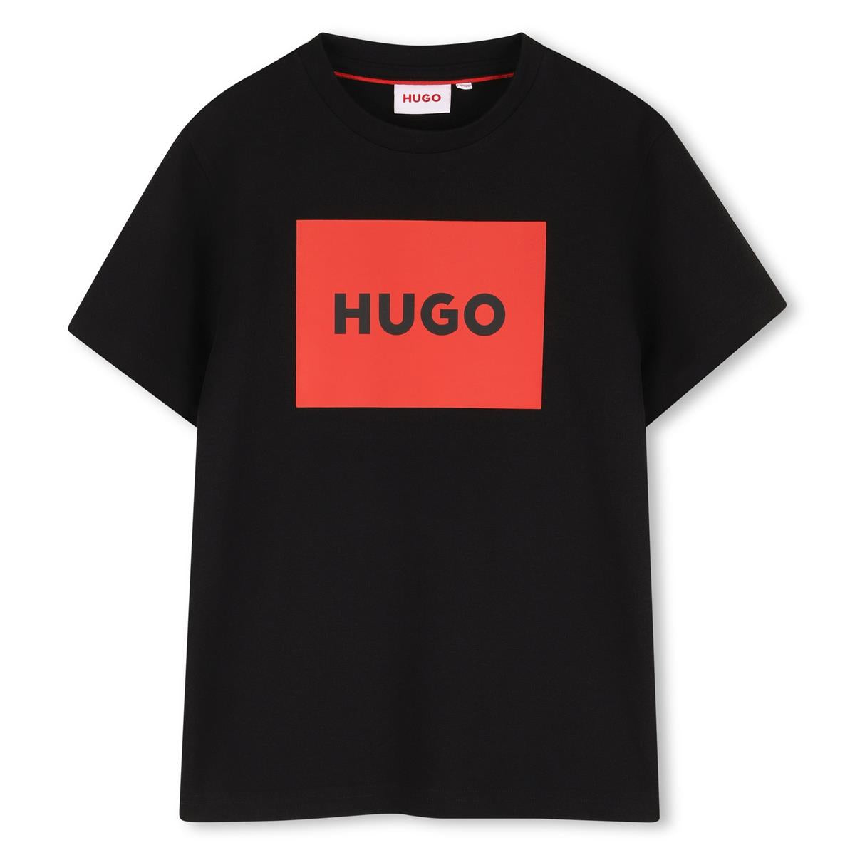 HUGO BLACK/RED T SHIRT G00572