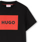 HUGO BLACK/RED T SHIRT G00572
