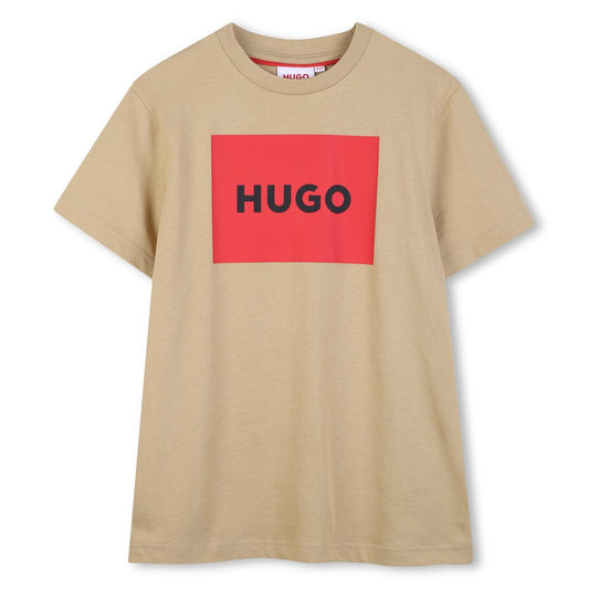 HUGO BEIGE T SHIRT G00572