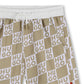 HUGO BOYS BEIGE SWIM SHORTS G00979