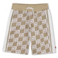HUGO BEIGE JERSEY SHORTS G00999