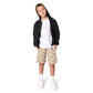 HUGO BOYS BLACK HOODED WINDBREAKER G01013