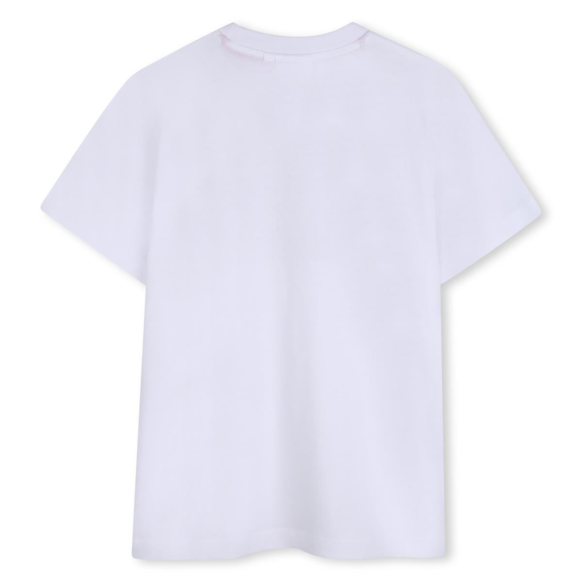 HUGO WHITE LOGO T SHIRT G01019
