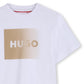 HUGO WHITE LOGO T SHIRT G01019
