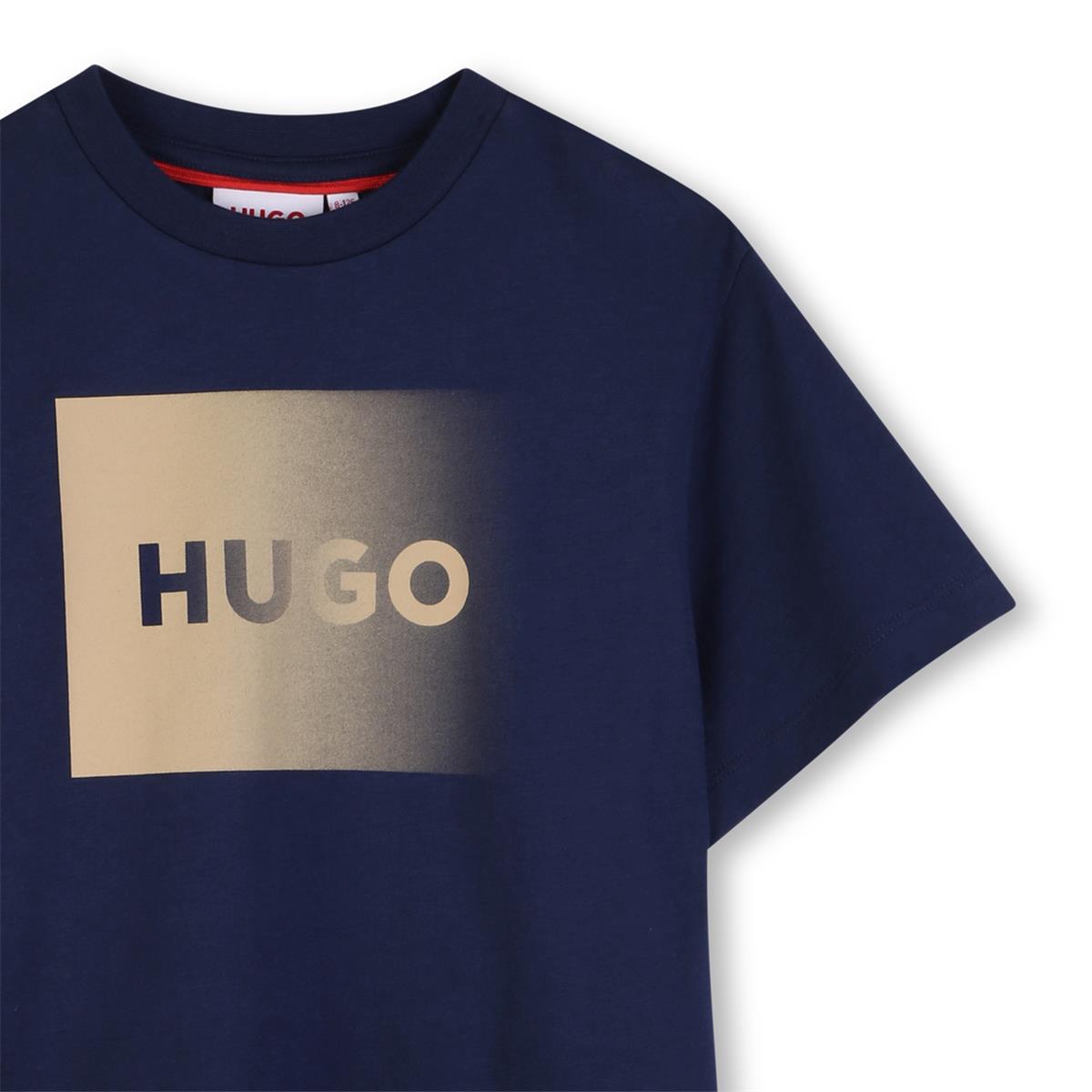 HUGO BOYS NAVY T SHIRT G01019