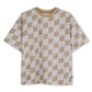 HUGO OVERSIZED BEIGE T SHIRT G01022