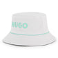 HUGO REVERSIBLE GREEN/BLACK BUCKET HAT G01165