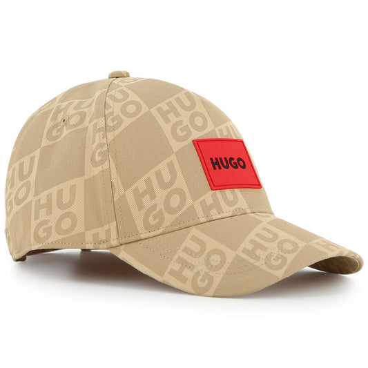 HUGO BOY/TEEN BEIGE BASEBALL CAP G01168