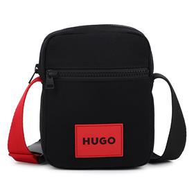 HUGO BLACK MESSENGER BAG G01176