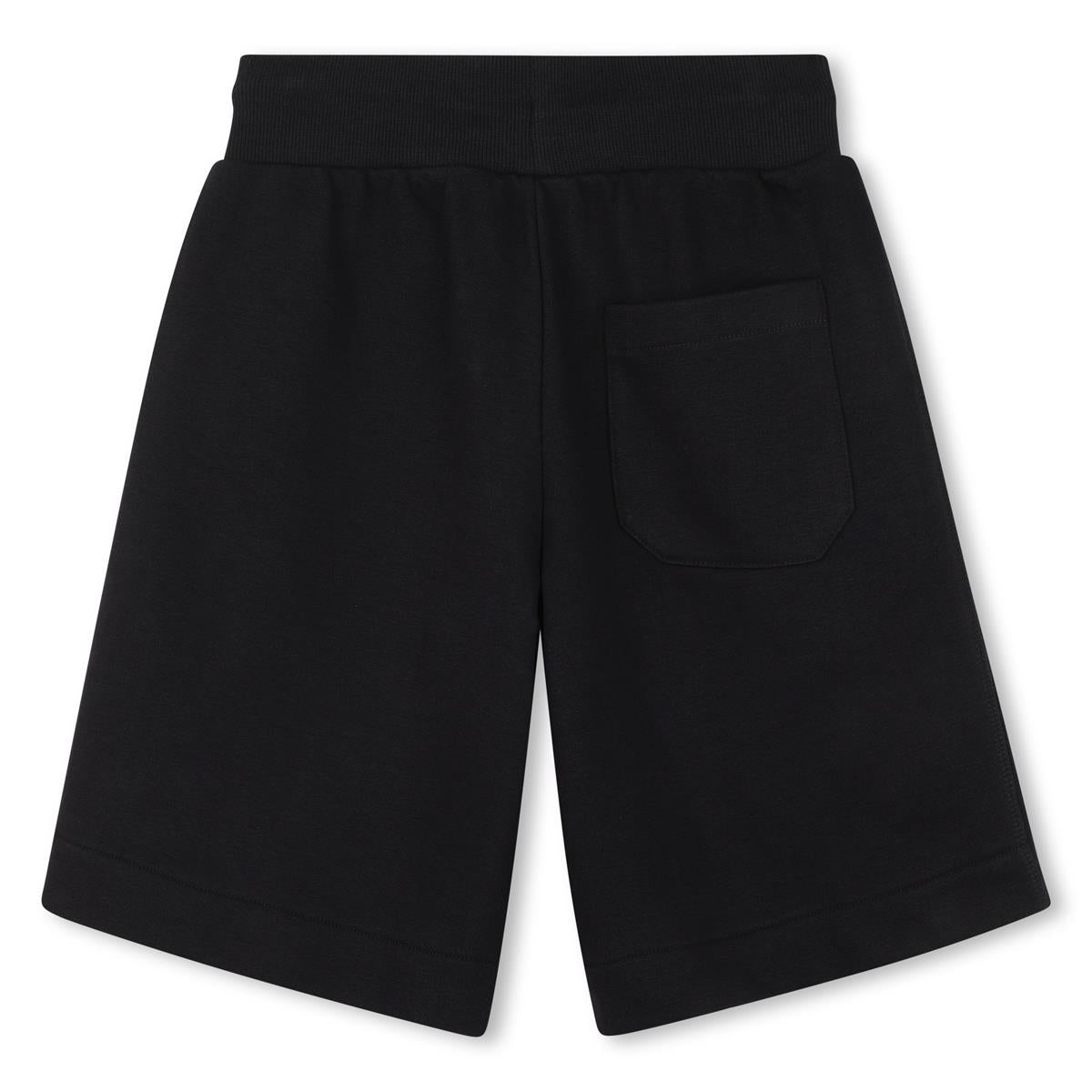 HUGO BOYS BLACK BERMUDAS G01183